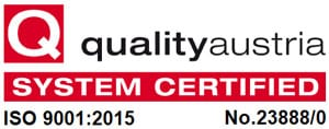 ISO 9001 zertifiziert