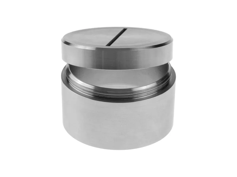 Turned cap with slot and threaded stud